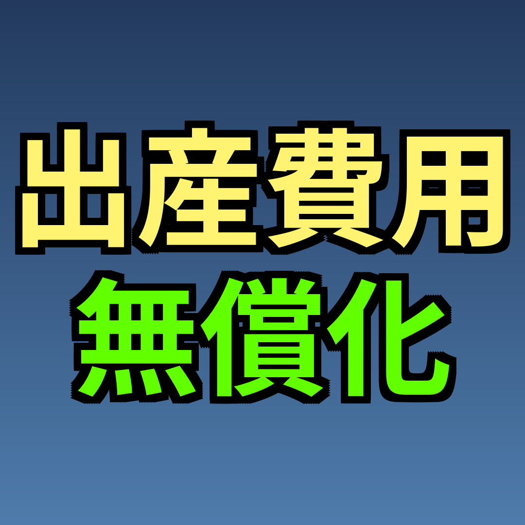 出産費用 無償化