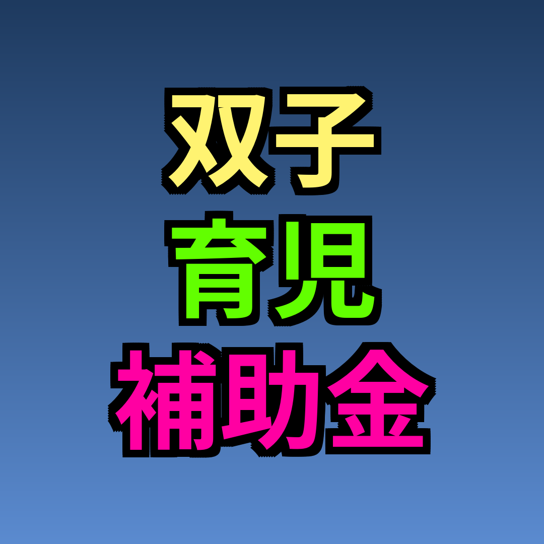 双子 育児 補助金